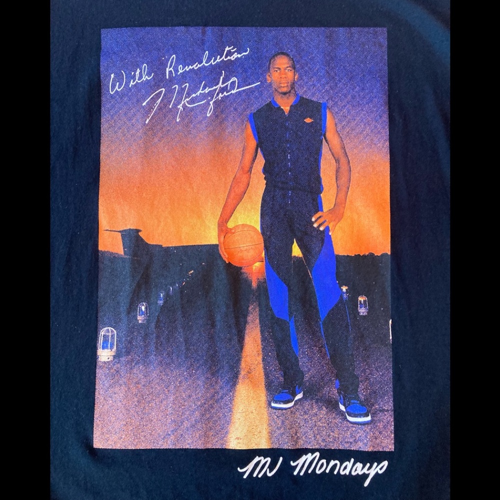 Michael Jordan “MJ Mondays” Graphic T-Shirt  Size XL